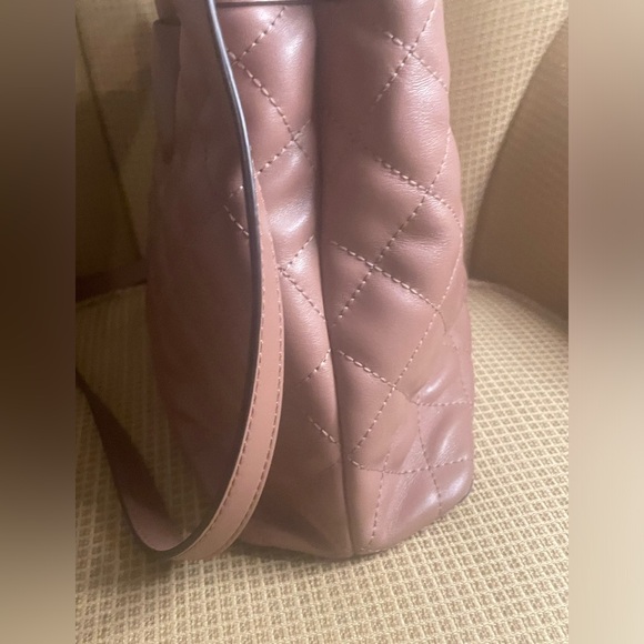 Michael Kors Soft Leather Blush Medium Handbag - Picture 4 of 7